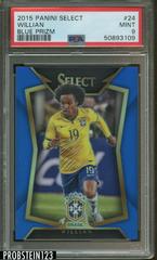 Willian [Blue Prizm] Soccer Cards 2015 Panini Select Prices