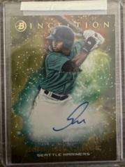 Jonatan Clase [Gold] #PPA-JC Baseball Cards 2022 Bowman Inception Primordial Prospects Autograph Prices