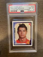 Cristiano Ronaldo Soccer Cards 2007 Panini UEFA Champions League Sticker Prices