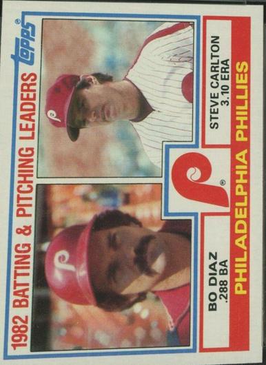 Phillies Batting [Pitching Leaders] #229 Cover Art