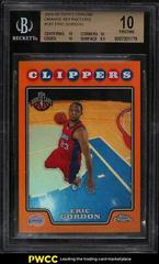 Eric Gordon [Orange Refractor] #187 Basketball Cards 2008 Topps Chrome Prices