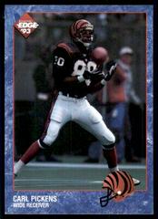 Carl Pickens #31 Football Cards 1993 Collector's Edge Prices