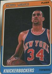 Kenny Walker #83 Basketball Cards 1988 Fleer Prices