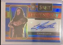 Undertaker [Blue Prizm] Wrestling Cards 2022 Panini Select WWE Legendary Signatures Prices