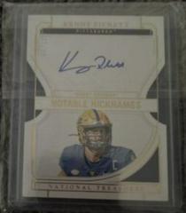 Kenny Pickett [Gold] Football Cards 2022 Panini National Treasures Collegiate Notable Nicknames Autographs Prices