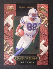 Marvin Harrison #24 Football Cards 1999 Upper Deck Ovation Prices