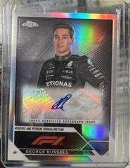 George Russell #CAC-GR Racing Cards 2023 Topps Chrome Formula 1 Autograph Prices
