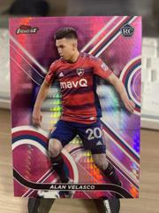 Alan Velasco [Pink Prism] #33 Soccer Cards 2022 Finest MLS Prices