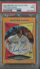 Triston Casas [Orange] #AC-TC Baseball Cards 2023 Topps Brooklyn Collection Autographs Prices