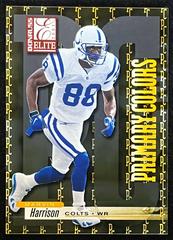Marvin Harrison [Yellow] #PC-3 Football Cards 2001 Panini Donruss Elite Primary Colors Prices