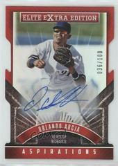 Orlando Arcia [Autograph] #139 Baseball Cards 2015 Panini Elite Extra Edition Prices