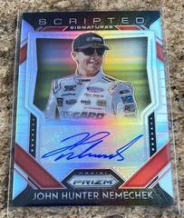 John Hunter Nemechek #SS-JH Racing Cards 2020 Panini Prizm Nascar Scripted Signatures Prices