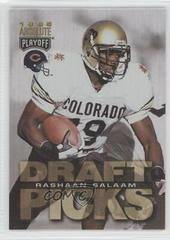 Rashaan Salaam #194 Football Cards 1995 Playoff Absolute Prices