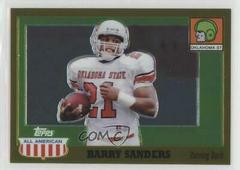 Barry Sanders [Gold Chrome] #75 Football Cards 2005 Topps All American Prices