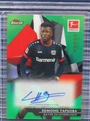 Edmond Tapsoba [Green Refractor] Soccer Cards 2020 Topps Finest Bundesliga Autographs Prices