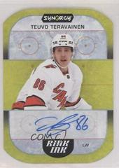 Teuvo Teravainen Hockey Cards 2022 Upper Deck Synergy Rink Ink Autographs Prices