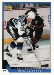 Jock Callander Hockey Cards 1993 Upper Deck Prices