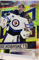 Connor Hellebuyck [Green Rainbow] #BB-12 Hockey Cards 2021 Upper Deck Allure Breadbaskets Prices