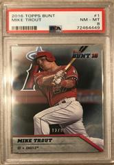 Mike Trout [Platinum] Baseball Cards 2016 Topps Bunt Prices