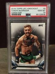 Conor McGregor [SP] Ufc Cards 2018 Topps UFC Knockout Prices
