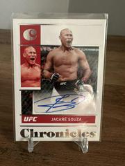 Jacare Souza #CS-JSZ Ufc Cards 2022 Panini Chronicles UFC Signatures Prices