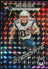 Wes Welker [Purple] Football Cards 2022 Panini Mosaic Overdrive Prices