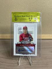 Adrian Cardenas [Autograph Black Refractor] Baseball Cards 2006 Bowman Sterling Prospect Prices