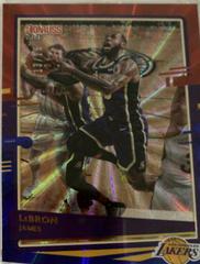 LeBron James [Red and Blue Laser] Basketball Cards 2021 Panini Donruss Prices