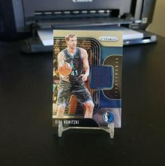 Dirk Nowitzki #DNW Basketball Cards 2019 Panini Prizm Sensational Swatches Prices