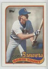Robin Yount #615 Baseball Cards 1989 Topps Prices