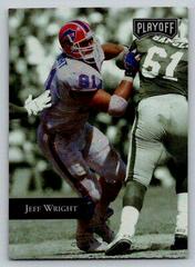 Jeff Wright #88 Football Cards 1992 Playoff Prices