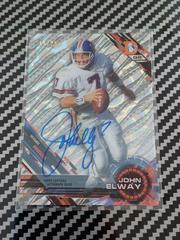 John Elway [Autograph Clouds Diffractor] Football Cards 2015 Topps High Tek Prices
