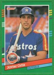 Javier Ortiz Baseball Cards 1991 Donruss Prices