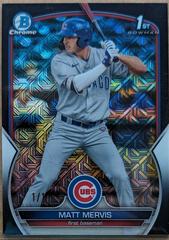 Matt Mervis [Superfractor] #BCP-74 Baseball Cards 2023 Bowman Chrome Prospects Prices