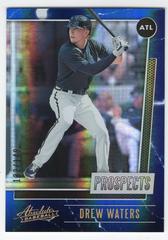 Drew Waters [Spectrum Blue] #P-7 Baseball Cards 2021 Panini Absolute Prospects Prices