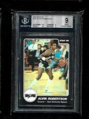 Alvin Robertson Basketball Cards 1985 Star Prices