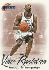 Vince Carter #15 VR Basketball Cards 2000 Fleer Game Time Vince and the Revolution Prices