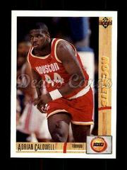 Adrian Caldwell Basketball Cards 1991 Upper Deck Prices