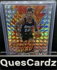 Ja Morant [Mosaic] #11 Basketball Cards 2022 Panini Mosaic Thunder Road Prices