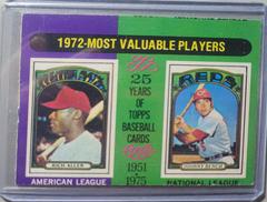1972 MVP's [R. Allen, J. Bench] #210 Baseball Cards 1975 O Pee Chee Prices