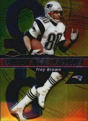 Troy Brown #OG24 Football Cards 2002 Topps Chrome Own the Game Prices
