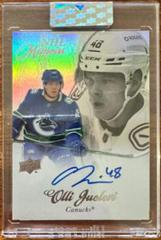 Olli Juolevi Hockey Cards 2020 Upper Deck Clear Cut NHL Memoirs Autographs Prices