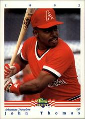 John Thomas Baseball Cards 1992 Classic Best Prices