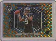 Bryce Young [Tessellation] #ND-2 Football Cards 2023 Panini Mosaic NFL Debut Prices