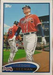 Freddie Freeman Baseball Cards 2012 Topps Prices