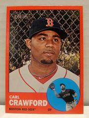 Carl Crawford [Target Red Border] Baseball Cards 2012 Topps Heritage Prices