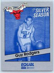 Guy Rodgers #13 Basketball Cards 1990 Star Equal Chicago Bulls Silver Season Prices