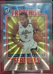 Kawhi Leonard [Yellow Laser] #13 Basketball Cards 2020 Donruss Franchise Features Prices