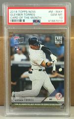 Gleyber Torres Baseball Cards 2018 Topps Now Card of the Month Prices