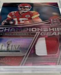 Patrick Mahomes II [Pink] Football Cards 2022 Panini Spectra Championship Gear Prices